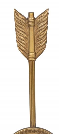 Pair Of French Empire Style Bronze Wall Sconces - 4246609
