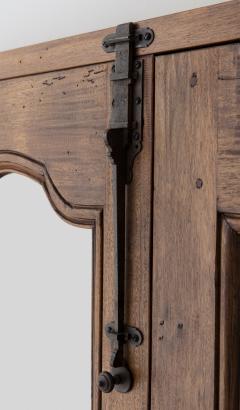 Pair Of French Louis XV Style Walnut Entry Doors - 758223