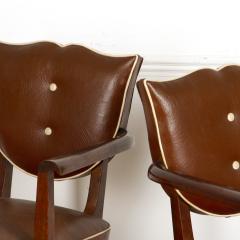 Pair Of French Vintage Bridge Chairs - 3606300