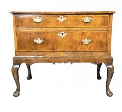 Pair Of George II Style Walnut Commodes - 4465331