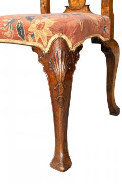 Pair Of George II Walnut Side Chairs - 4757785