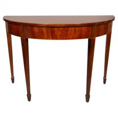 Pair Of George III Mahogany Console Tables - 4139775