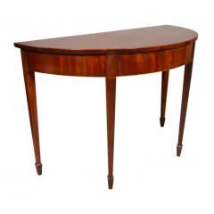 Pair Of George III Mahogany Console Tables - 4139777