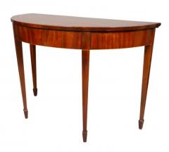 Pair Of George III Mahogany Console Tables - 4139785