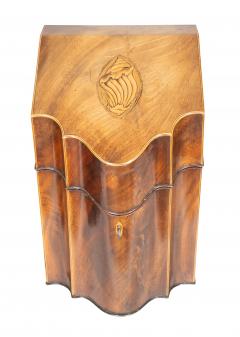 Pair Of George III Mahogany Knifeboxes - 4174563