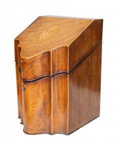 Pair Of George III Mahogany Knifeboxes - 4174570