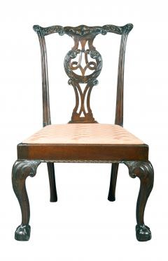 Pair Of George III Mahogany Side Chairs - 4524557