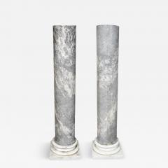 Pair Of George III Marble Pedestals - 4219069