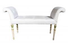 Pair Of George III Painted Window Benches - 4465262