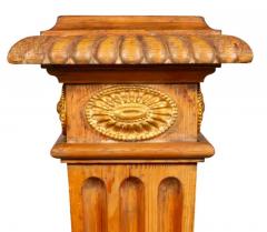 Pair Of George III Pine Pedestals - 4138545