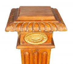 Pair Of George III Pine Pedestals - 4138578