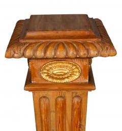 Pair Of George III Pine Pedestals - 4138581