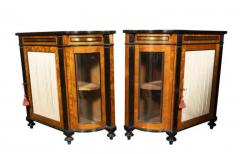 Pair Of George IV Satinwood And Ebonized Cabinets - 4149507