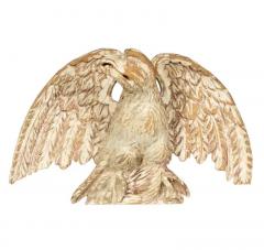 Pair Of Georgian Painted Eagles - 4145629