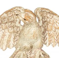 Pair Of Georgian Painted Eagles - 4145642