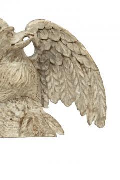 Pair Of Georgian Painted Eagles - 4145682