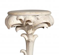 Pair Of Hollywood Regency Painted Palm Tree Pedestals - 4465347