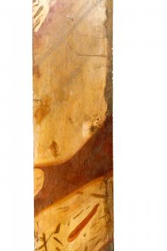 Pair Of Italian Faux Marble And Giltwood Wall Columns - 4524583