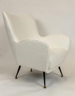 Pair Of Italian Mid Century Curving Lounge Chairs - 3282375