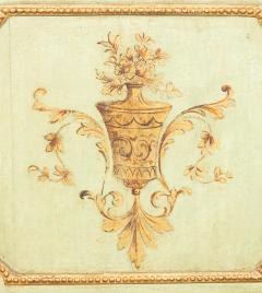 Pair Of Italian Neoclassic Style Painted Petit Commodes - 4474194