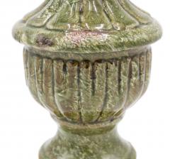 Pair Of Italian Neoclassic Style Terra Cotta Ornaments - 3207197