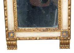 Pair Of Italian Neoclassical Painted And Giltwood Mirrors - 4152712