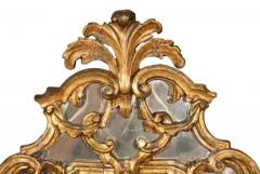 Pair Of Italian Rococo Giltwood Mirrors - 4143520