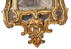 Pair Of Italian Rococo Giltwood Mirrors - 4143522