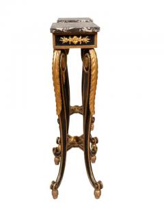 Pair Of Italian Rococo Painted And Gilded Tables - 4141690