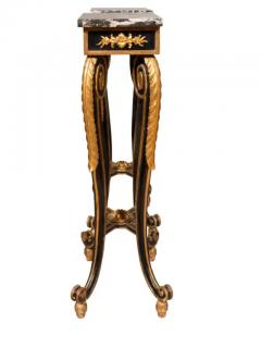 Pair Of Italian Rococo Painted And Gilded Tables - 4141693