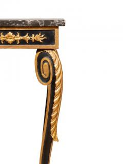 Pair Of Italian Rococo Painted And Gilded Tables - 4141715