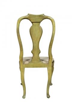 Pair Of Italian Rococo Painted Side Chairs - 4144749