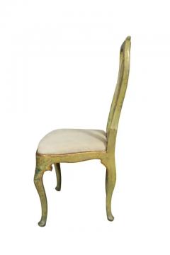 Pair Of Italian Rococo Painted Side Chairs - 4144750