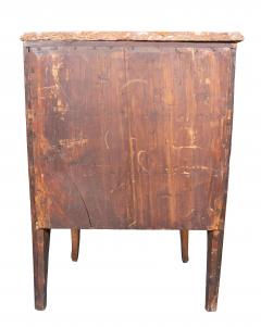Pair Of Italian Rococo Walnut Commodinis - 4359151