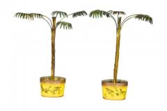 Pair Of Italian Toleware Palm Trees - 4144283