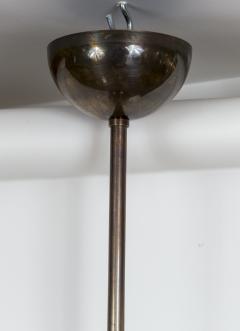 Pair Of Large Smoke Two Layered Dome Shaped Pendants - 3039950