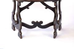 Pair Of Late 17th Century Spanish Baroque Walnut Demilune Consoles - 1363533