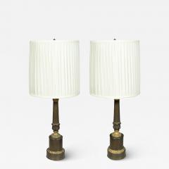 Pair Of Louis Philippe Bronze Table Lamps - 4000373