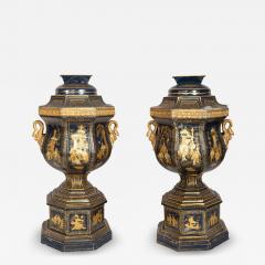 Pair Of Louis Philippe Tole Potpourri In The Chinese Export Style - 4465471