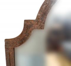 Pair Of Louis XV Style Steel Mirrors - 4810180