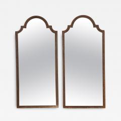 Pair Of Louis XV Style Steel Mirrors - 4811291