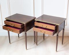 Pair Of Louis XVI Style Bedside Tables - 4458475