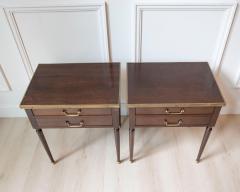 Pair Of Louis XVI Style Bedside Tables - 4458484