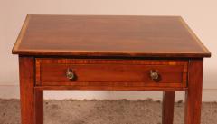 Pair Of Mahogany Bedside Tables From The Early 19th Century - 3600464
