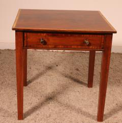 Pair Of Mahogany Bedside Tables From The Early 19th Century - 3600465