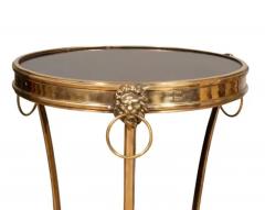 Pair Of Maitland Smith Brass Tables - 4138863