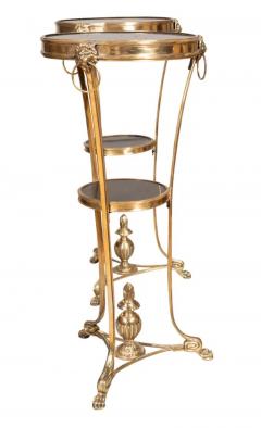 Pair Of Maitland Smith Brass Tables - 4138900