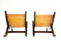 Pair Of Porset Style Miguelito Lounge Chairs - 2432869