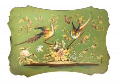 Pair Of Regency Apple Green Occasional Tables - 4643429