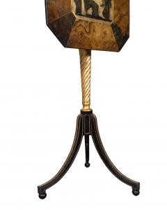 Pair Of Regency Ebonized And Giltwood Candlestands - 4396721